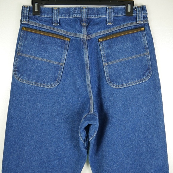 Wrangler Riggs Workwear Mens 34x36 Dark Wash Jean - Picture 4 of 7